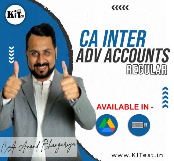 CA Inter New Syllabus Advanced Accounting Full Lectures Regular Batch By CA Anand Bhangariya
